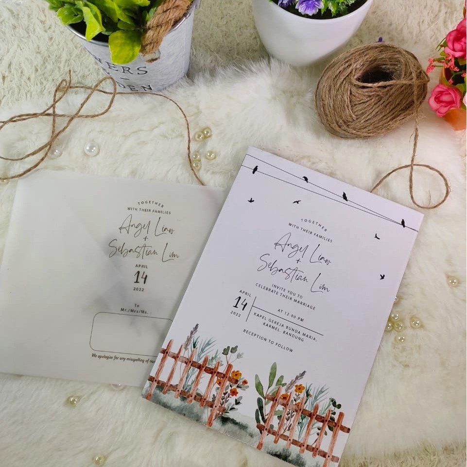 

Undangan HARDCOVER Sangat Tebal Elegan, Design enggak pasaran