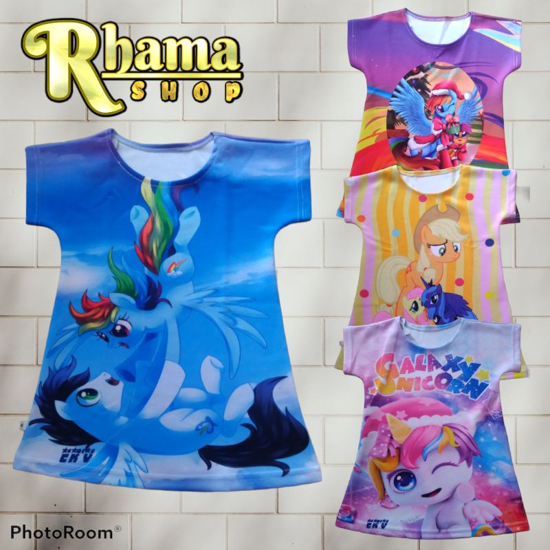 DRESS SCUBA ANAK||DRESS PRINTING||SCUBA FULLPRINTING||