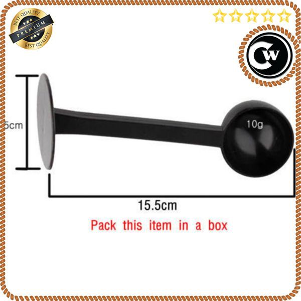 2 in 1 Sendok Takar Kopi Measuring Spoon + Coffee Tamper