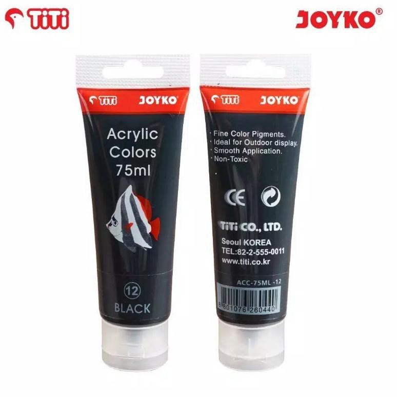 

Pv7Code Cat Acrylic Color Titi Tube 75ml Warna Hitam(terupdate)S5G3