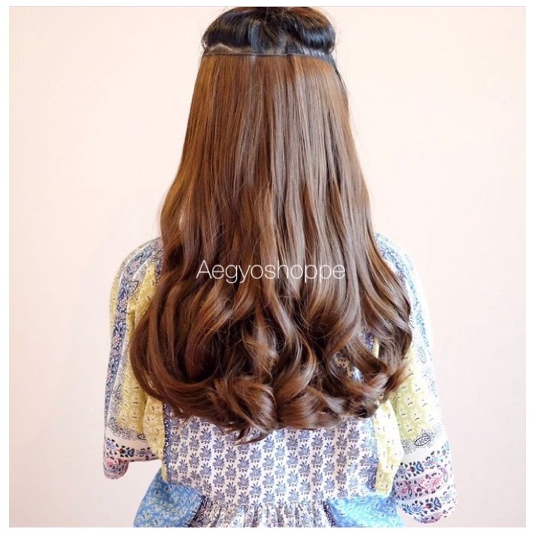Hairclip korean bottom curly 40cm 50cm 60cm 321 888A 60A