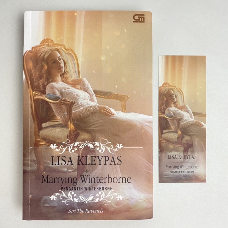 Buku Novel Harlequin Bekas - Marrying Winterbone - Lisa Kleypas - seri The Ravenels - dewasa 21+
