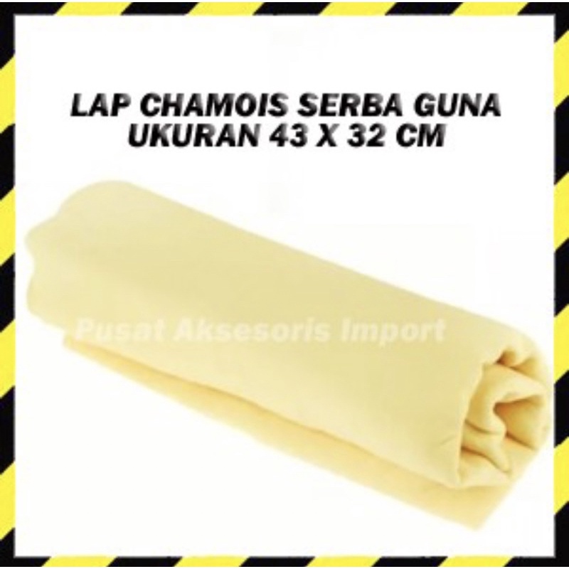 LAP KANEBO PLAS CHAMOIS KAIN LAP SERBAGUNA SERBA GUNA SERAT SINTETIS - PLAS-C YL W/O