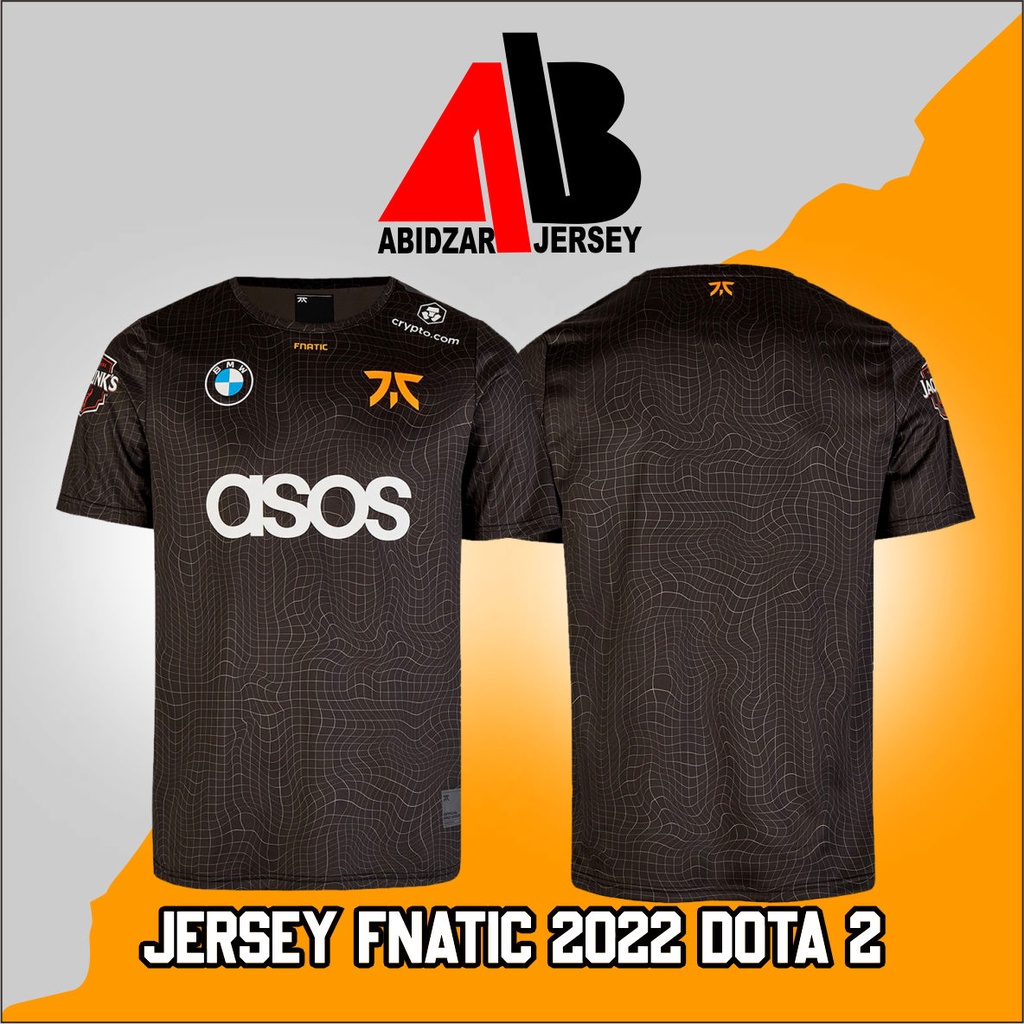 jersey FNATIC 2022 game Dota 2 PUBG FF Mobile Legend