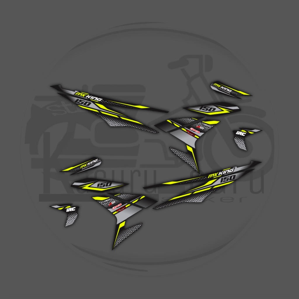Stiker Striping Motor Variasi Yamaha MX KING 150 / Stiker Variasi MX-KING