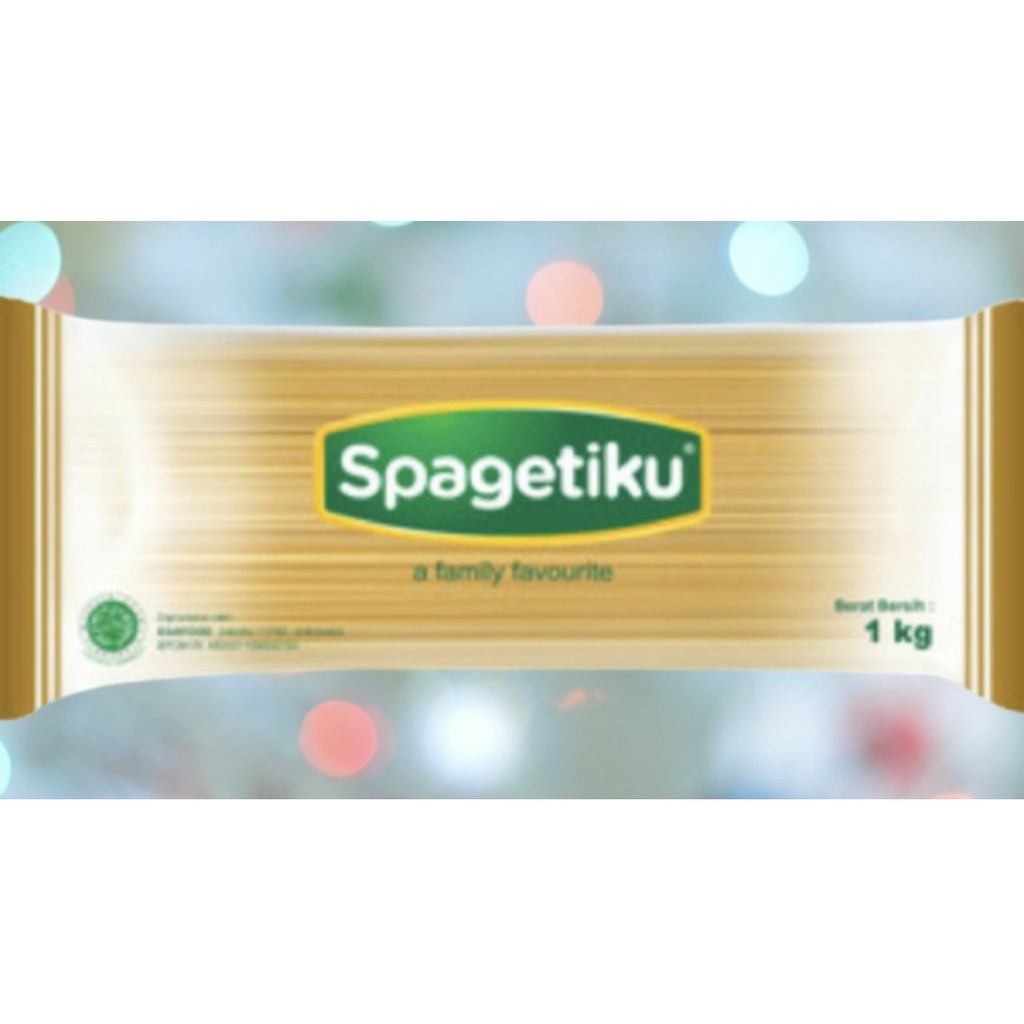 

Spaghetiku Kemasan 1kg Non Pack(2 pcs)