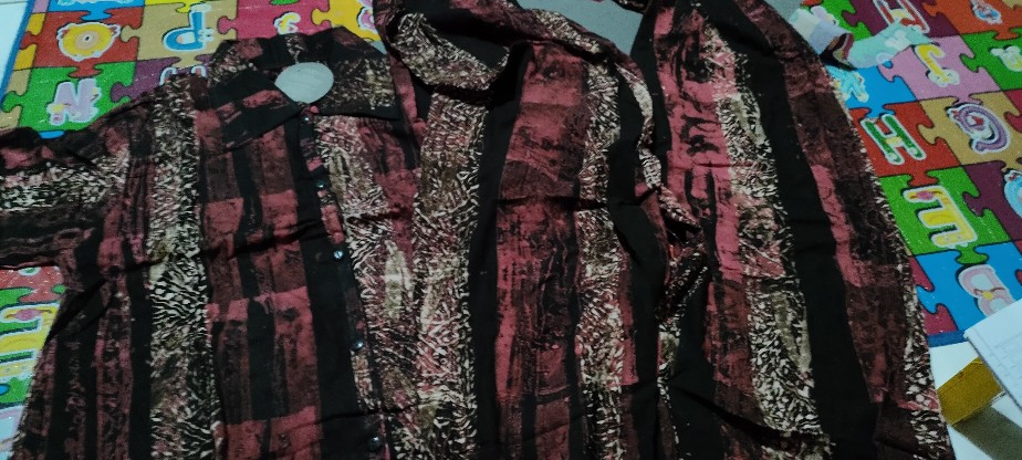 Setelan Rayon Super Abstrak Oneset Murah Set Piyama Setelan Cplp Setelan Cp