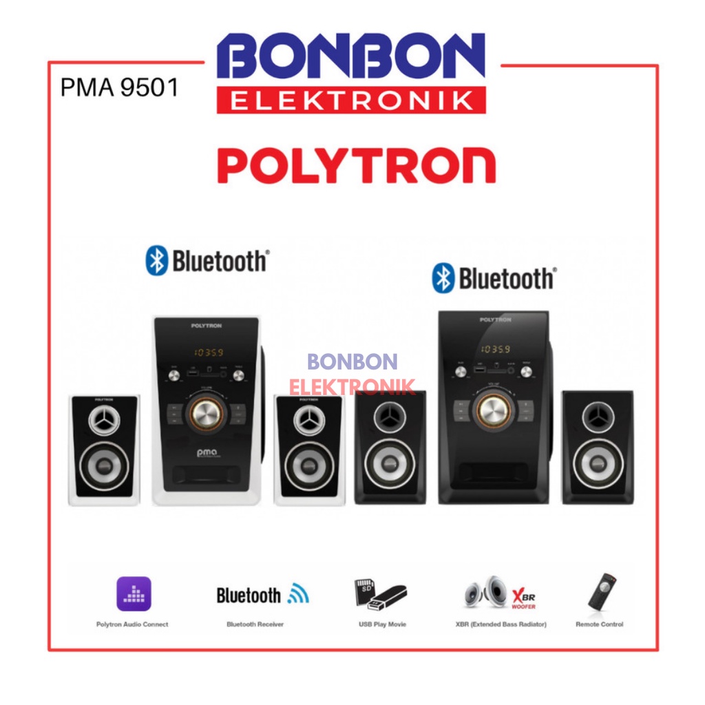 Polytron PMA 9501 Speaker Bluetooth