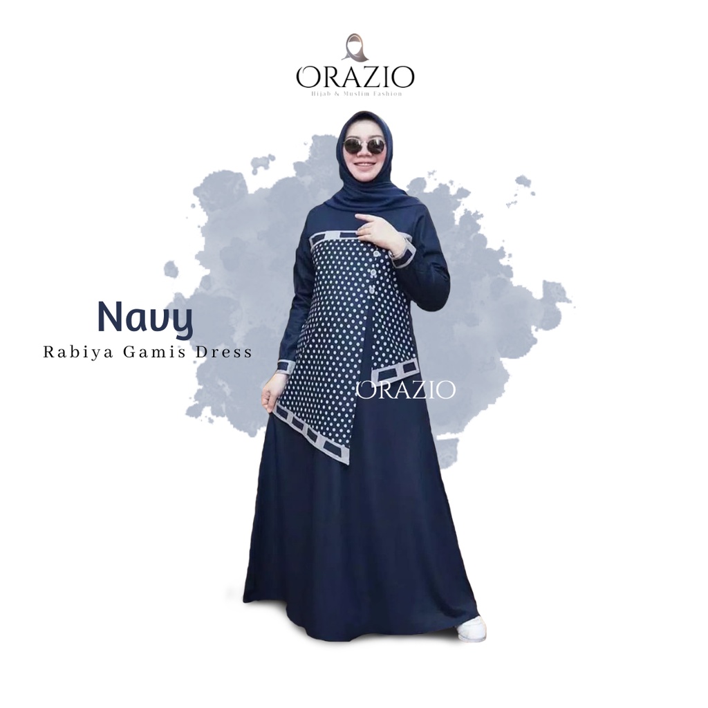 RABIYA MUSLIM GAMIS NINOS DRESS 2021 GAMIS TERBARU GAMIS MUSLIMAH