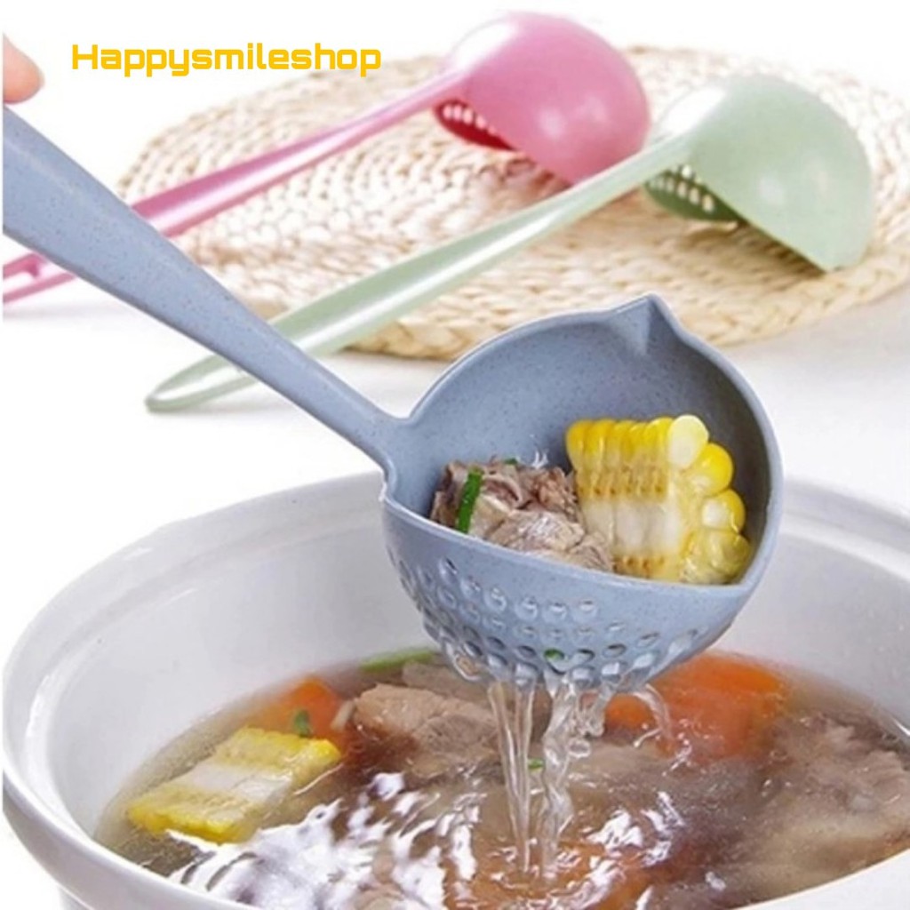 Centong Sendok Soup 2in1 - Saring Untuk Kuah Sayur