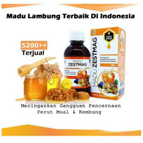 Madu Zestmag Zetmag Obat Asam Lambung Original Ampuh Atasi Masalah LAMBUNG