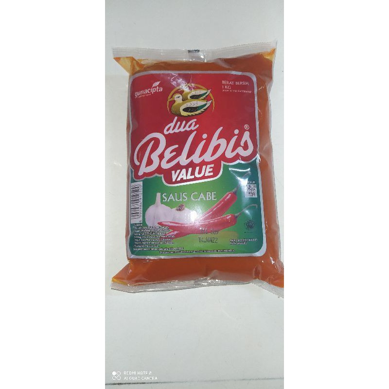 

Saus Cabe Belibis Value Pillow 1kg