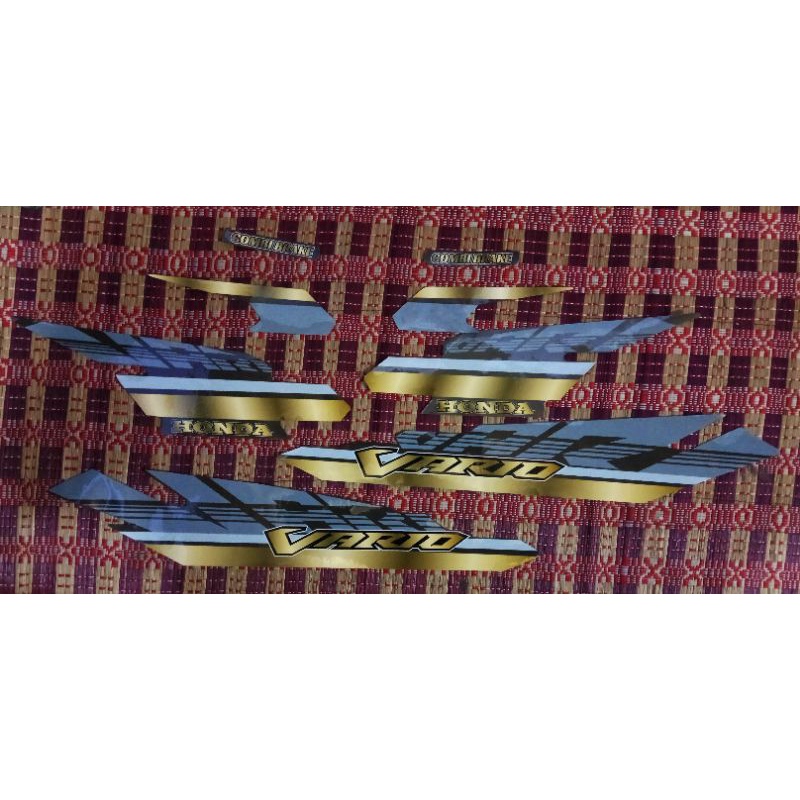 striping sticker vario led 125-150 copy original glossy