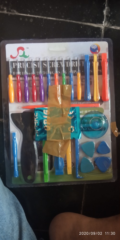 Obeng Peralatan Tol Servis Hp Handpone Satu Set Original