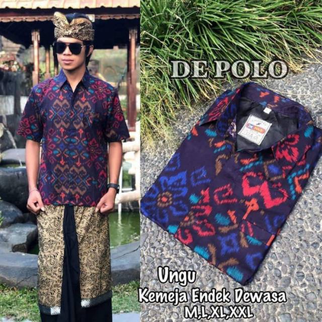Kemeja endek bali