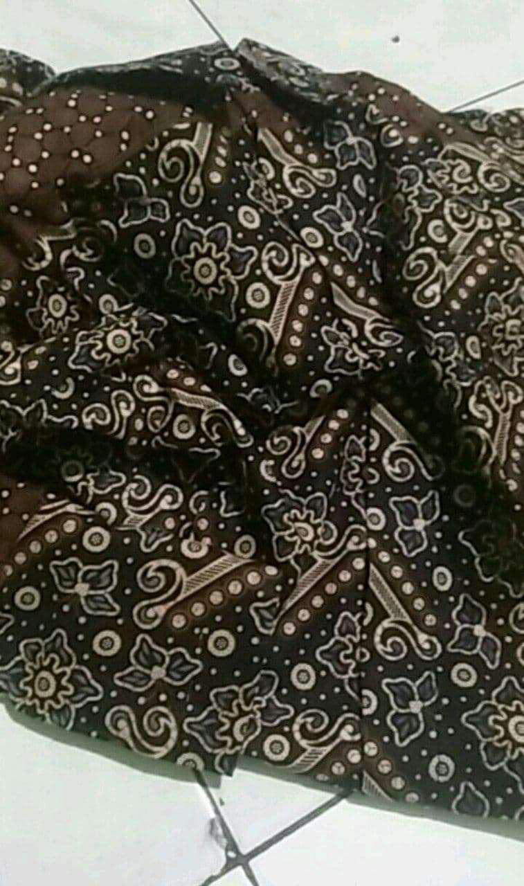 Batik Couple Keluarga Terbaru Batik Mataram Sania Ruffle Ori Ndoro Jowi Dnt Mataram