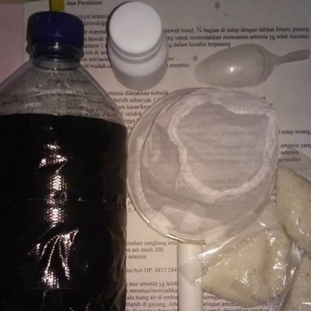 Paket Ekonomis Penetasan Artemia