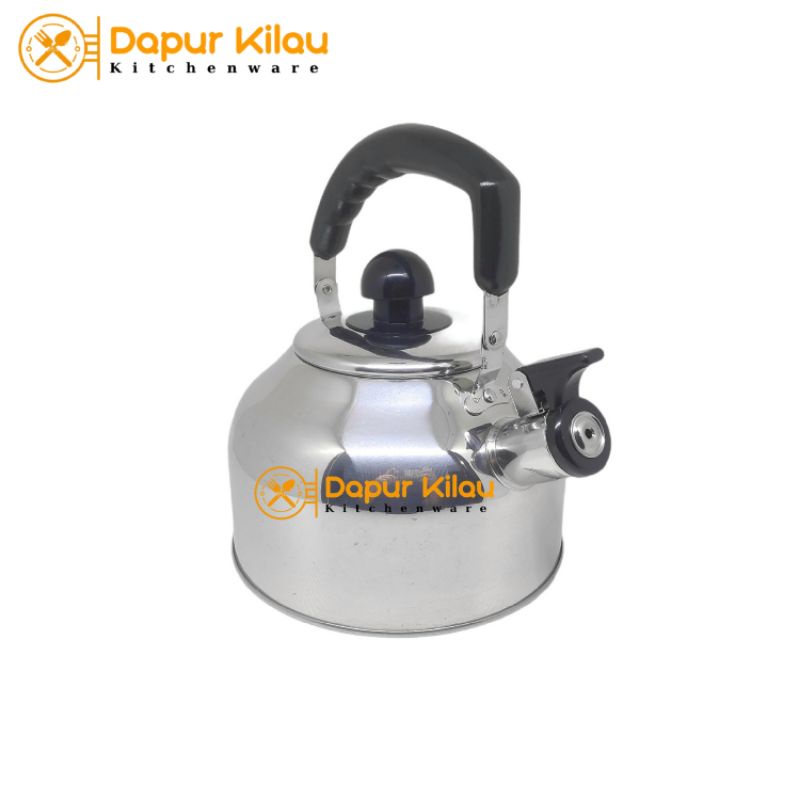 Teko Bunyi Stainless Whistling Kettle Ceret Masak Air Panas