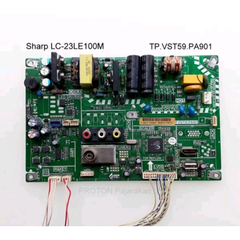 MAINBOARD SHARP LC 23le100m 23le100 MB SHARP LC-23le100m