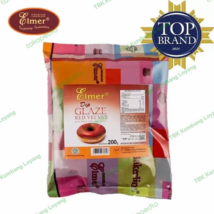 

Elmer Dip Glaze Red Velvet 200gr