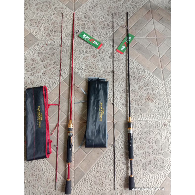 JORAN UL  MURAH CARBON SOLID 2-6 LBS 198 CM KAIZEN SAITAMA DAN KUROSAKI