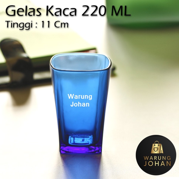 Jual Gelas 220ml Gelas Kaca Gelas Kopi Gelas Espresso Gelas Kaca 220ml Minimal 8pc 2629