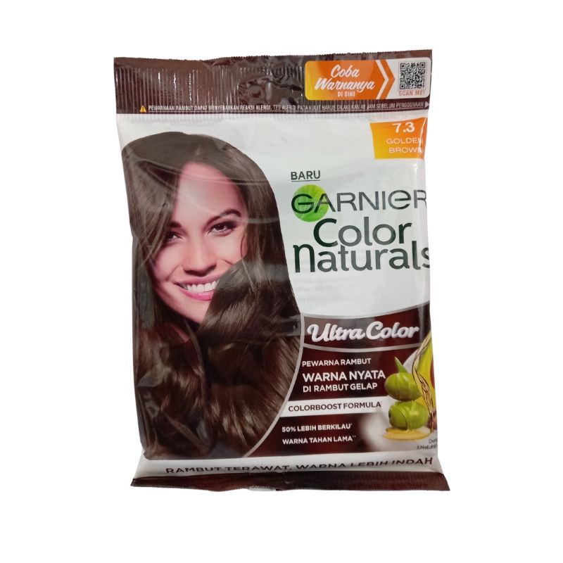 GARNIER ULTRA COLOR GOLDEN BROWN / PEWARNA RAMBUT