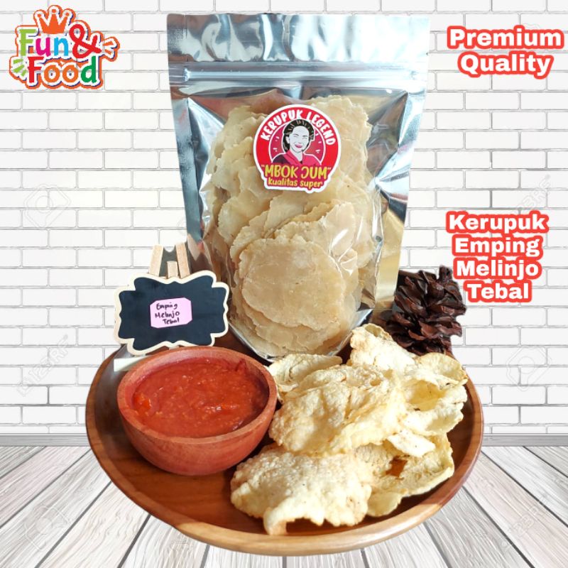 

Kerupuk Mentah Emping Melinjo Limpung Tebal Emping Melinjo Tebal Krupuk Soto Kualitas Premium