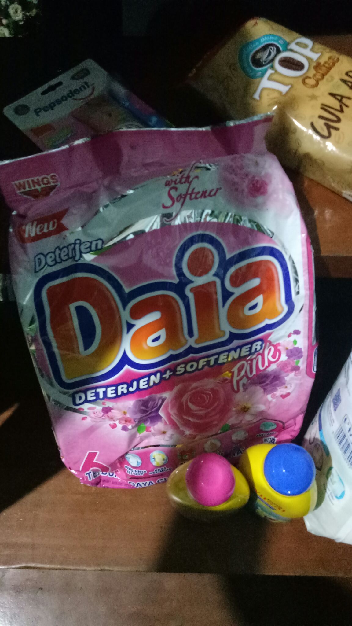 Daia Detergent Bubuk+softener 1.8kg