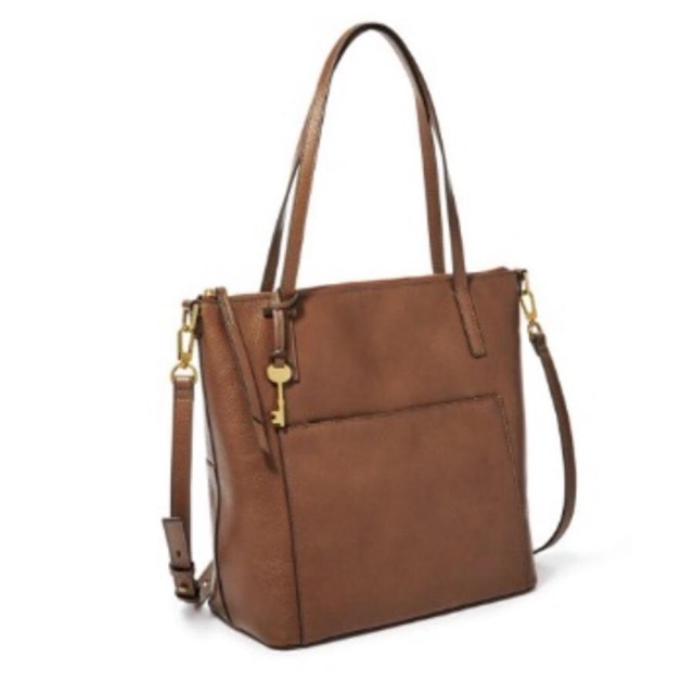 Fossil Evelyn Medium Tote Brown