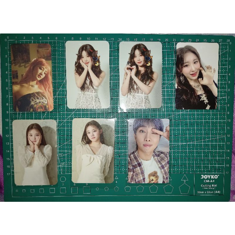 Official Photocard Minnie Soojin Yuqi (G)I-DLE, Chaeyeon IZ*ONE, RM BTS