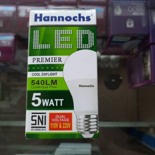 Bohlam LED Hannochs 5 watt | Lampu LED Hannochs 5 watt