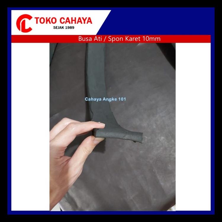 

Spon Eva Sponge Busa Ati Spon Karet 10Mm Hitam 120 X 210 Cm Lembaran