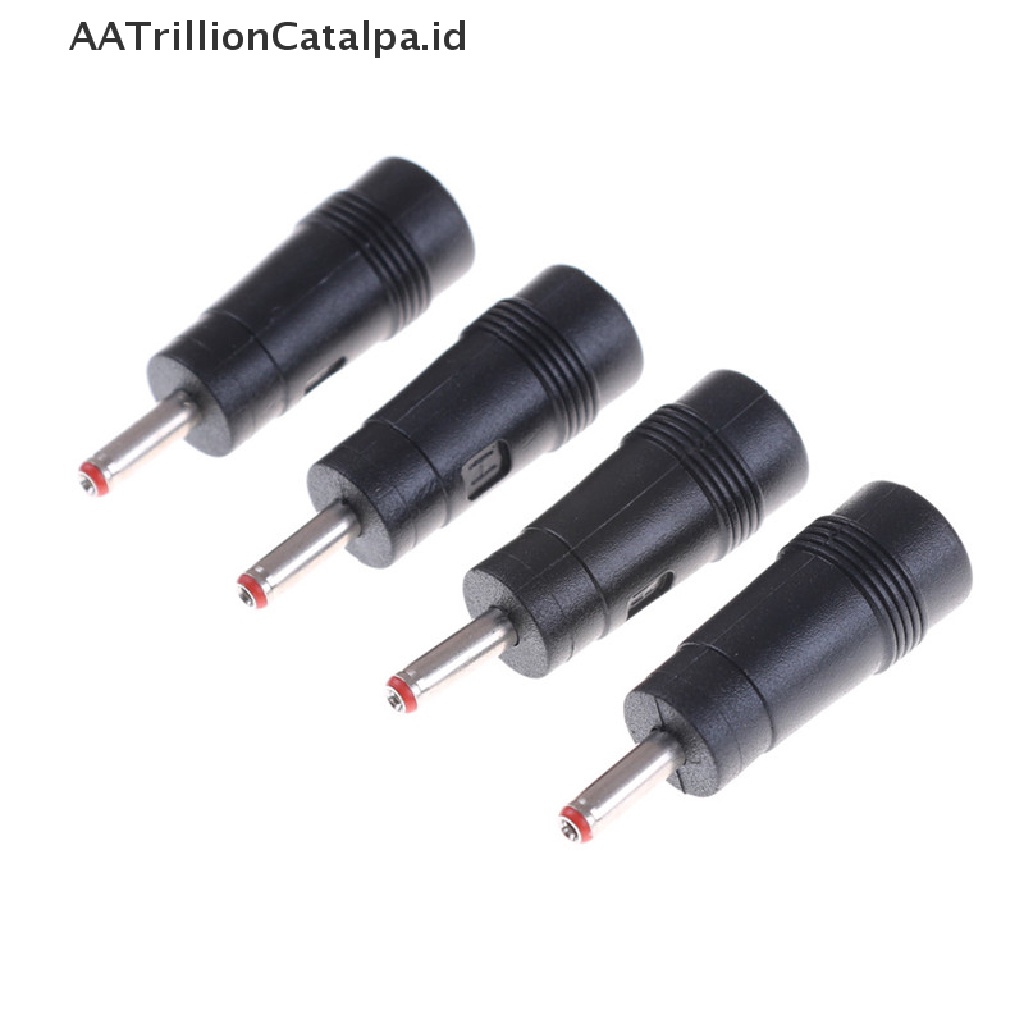 4pcs Adapter Konektor DC Power 3.5x1.35mm Male Ke 5.5x2.1mm Female