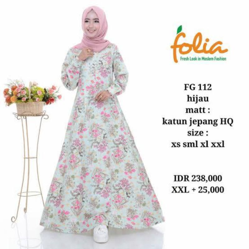 folia 112 gamis folia