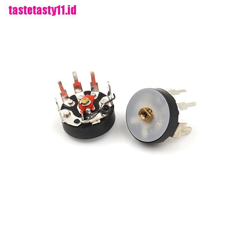 10 Pcs Potentiometer RV12MM 10K 50K Radio