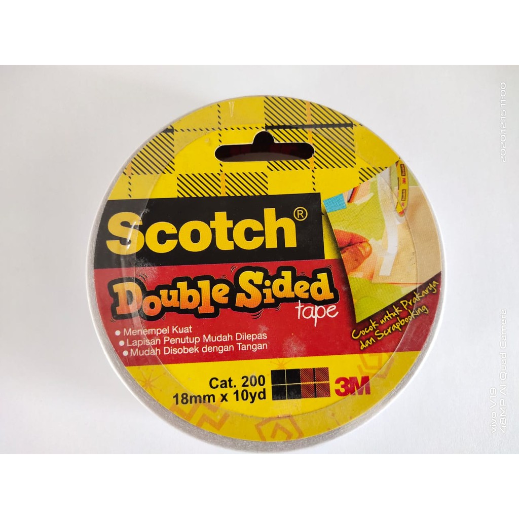 

3M Scotch double sided tape 18mmx 10 yard