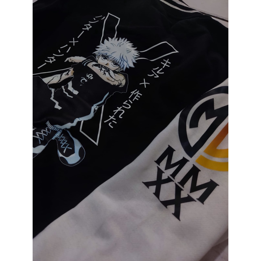 Jaket Anime Killua Zoldyck / Jaket Baseball Varsity Motif Anime Terbaru / Jaket Bomber Killua Hunter X Hunter / Jaket Anime Hunter X Hunter Killua Zoldyck