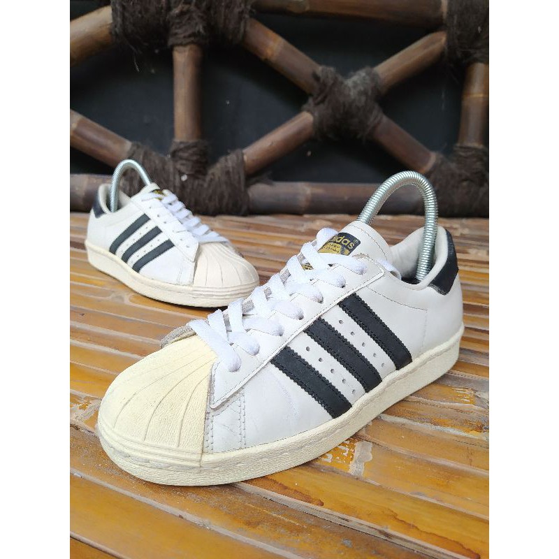 Adidas Superstar Brown Stripes Second Original