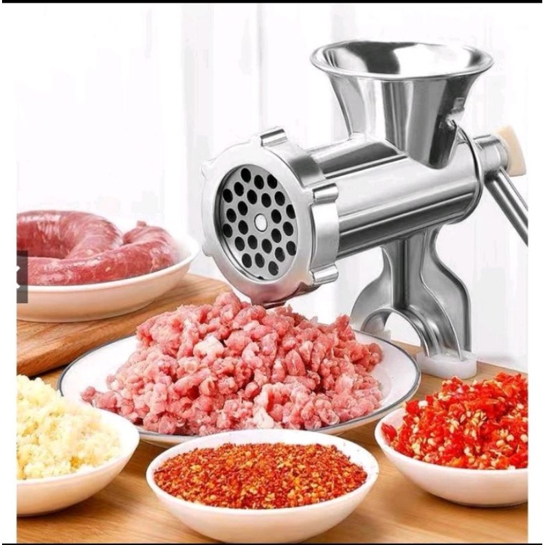 MEAT MINCER Grinder 10 Alat Penggilingan Gilingan Daging Ayam Ikan Kacang