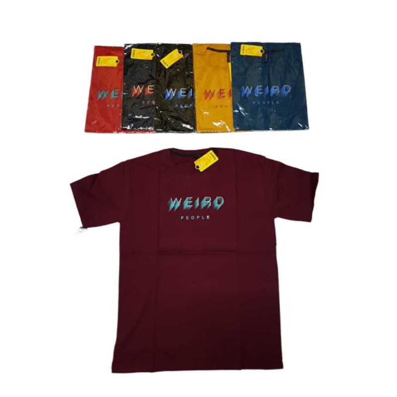 Kaos Pria XXL Jumbo Bigsize Oblong Polos Weird People