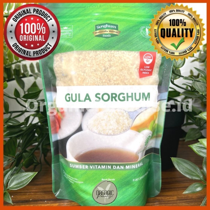 

Sorghum Sugar 250 gram / Gula Sorgum Diet Sehat 250 gram