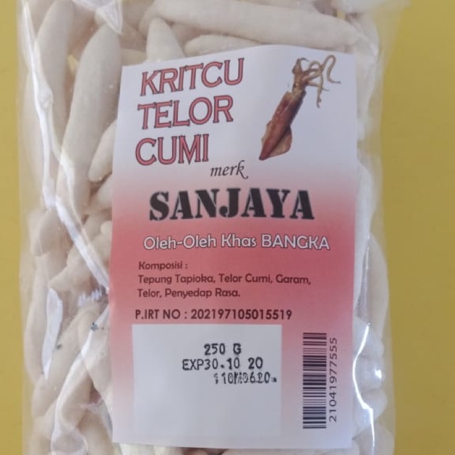 

Kritcu telor cumi Sanjaya 250gr
