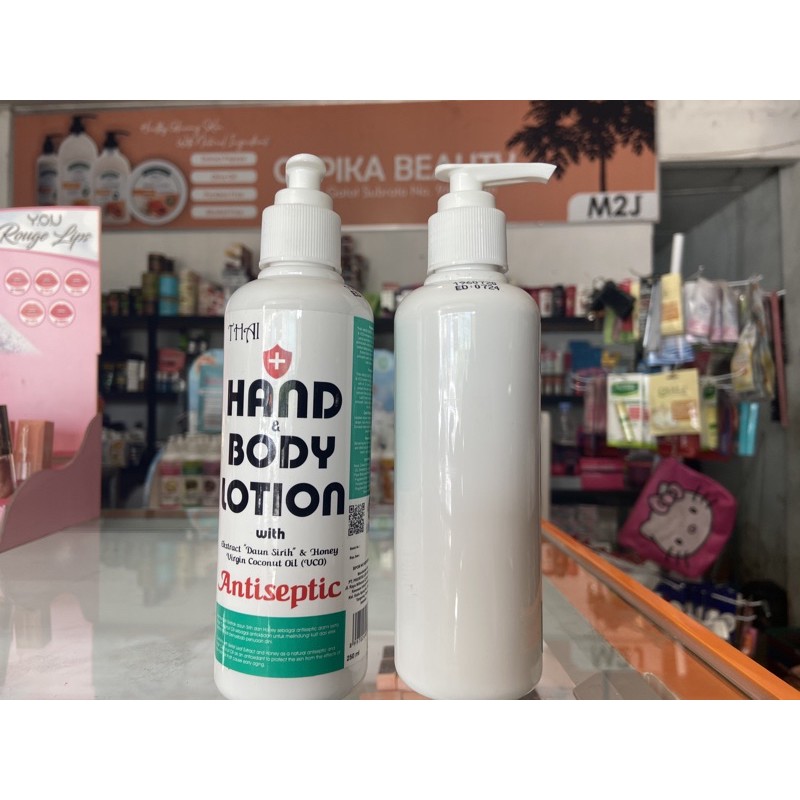 wangi banget -- thai handbody lotion with antiseptic -- thai lotion dengan antiseptic 250 ml