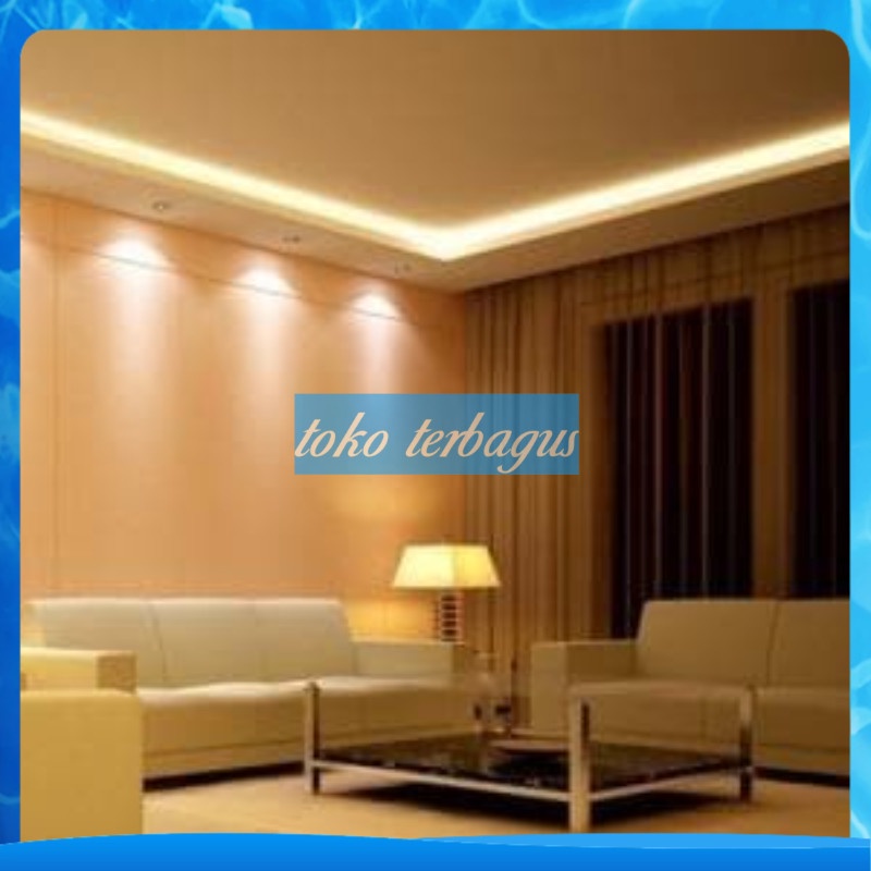 Lampu LED Strip 5050 IP33 IP44 12v INDOOR OUTDOOR PUTIH WARM Lampu Plafon Lampu hias