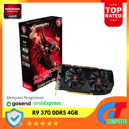 VGA VURRION R9 370 DDR5 4GB 256-Bit AMD RADEON