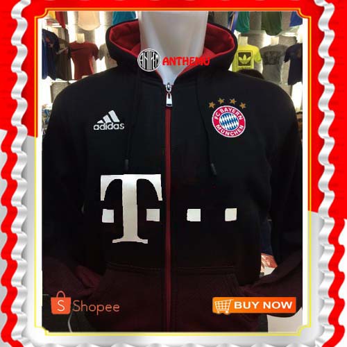 JAKET BAYERN MUNCHEN GRADASI MERAH