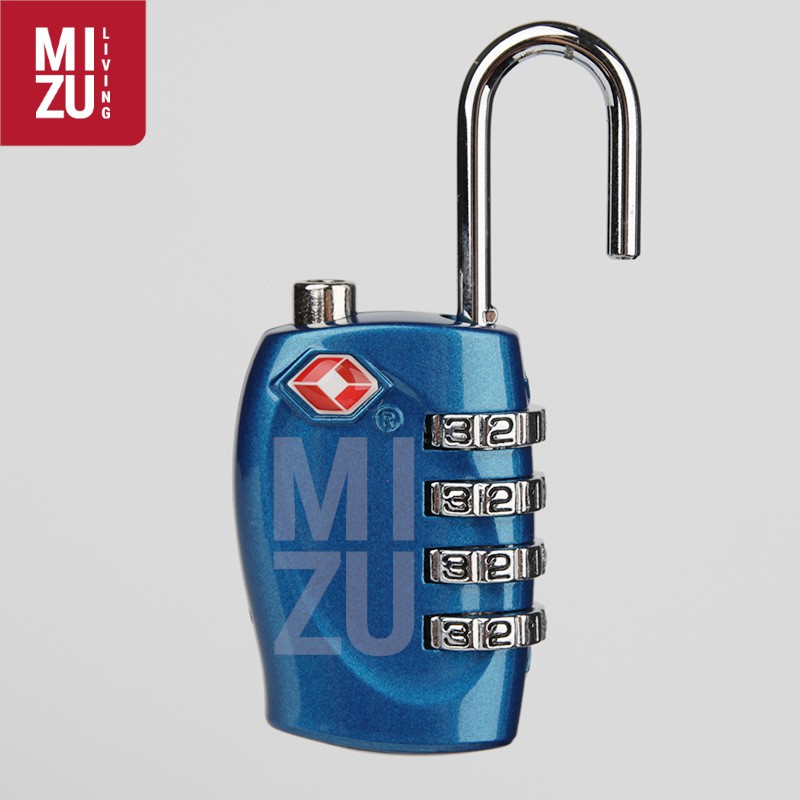 YOKETA 4 Digits Angka Travel Lock TSA Gembok Tas Koper Kunci Padlock-1