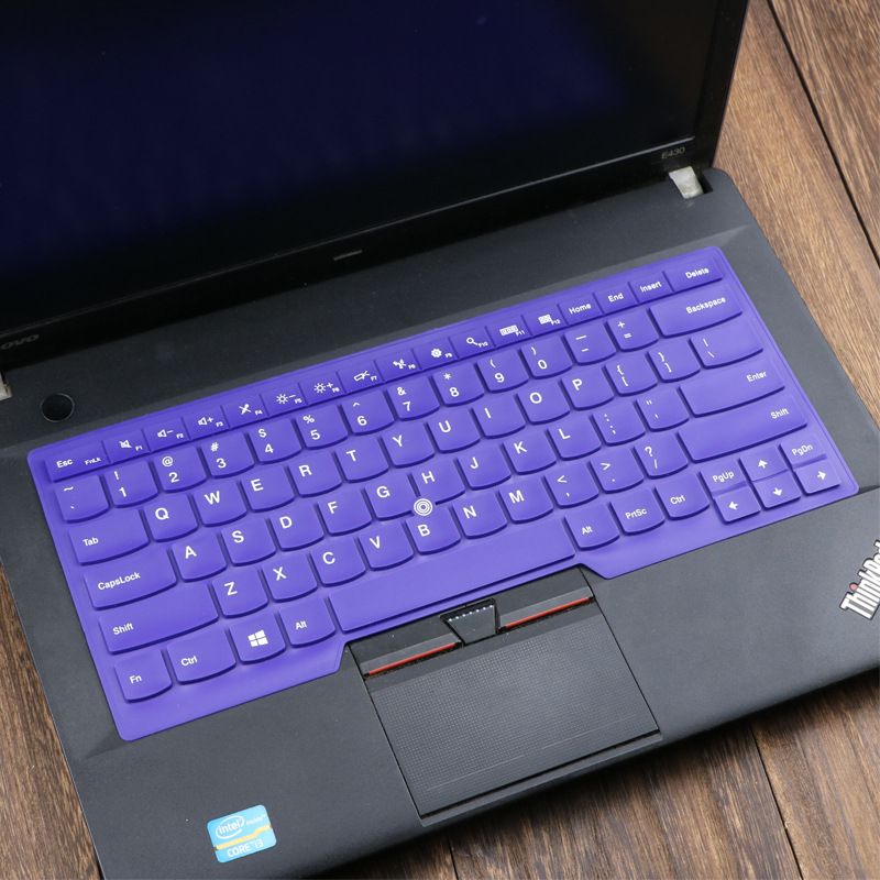 For 14 inch Lenovo ThinkPad E470（A3CD） i5-7200U Colorful Silicone laptop Keyboard Protector Keyboard Cover Skin