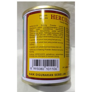 Baking Powder Hercules Halal 110 gr | Hercules Baking Powder Double Acting 110gr | Shopee Indonesia